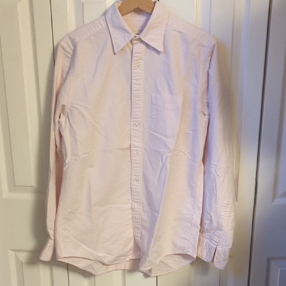 Men's Pink Button-Up Shirt
